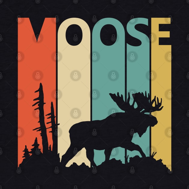 Vintage Retro Moose Gift by GWENT